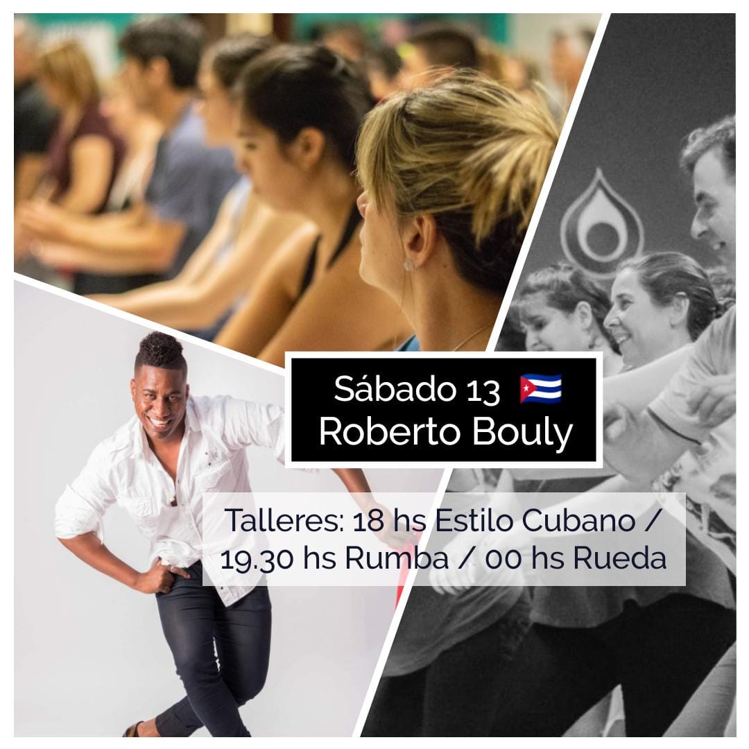 Sáb 13 7: Jornada Cubanísima En El Bolsón