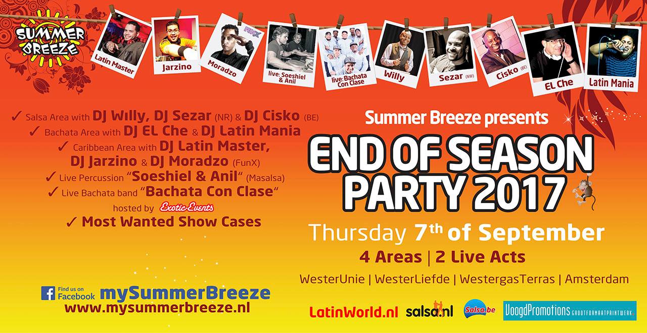 Summer Breeze End of season Party 2017