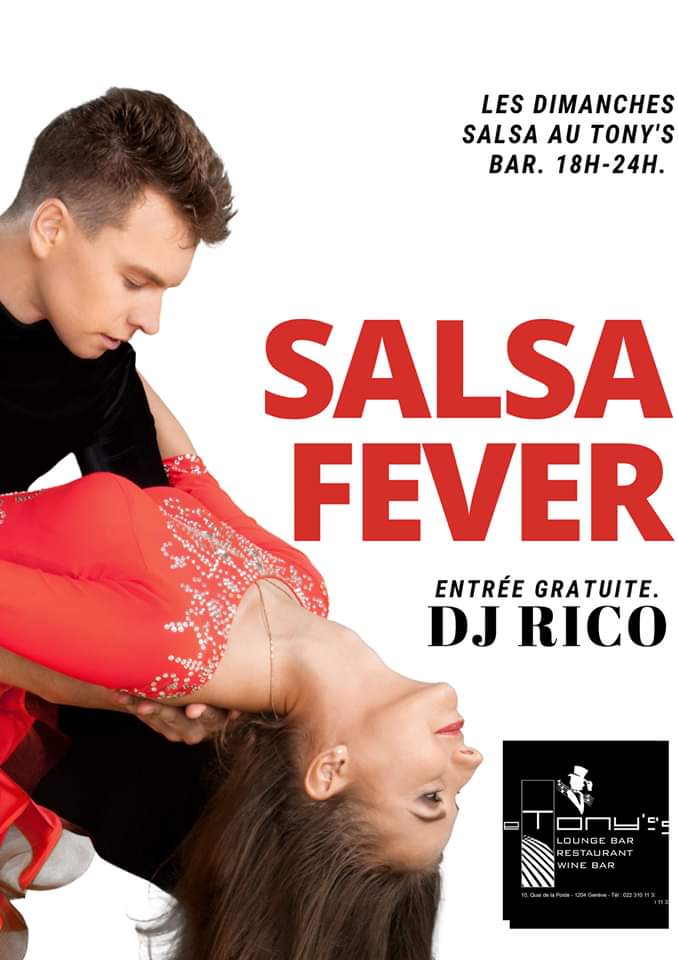 Les Dimanches Salsa Au Tony's Bar .