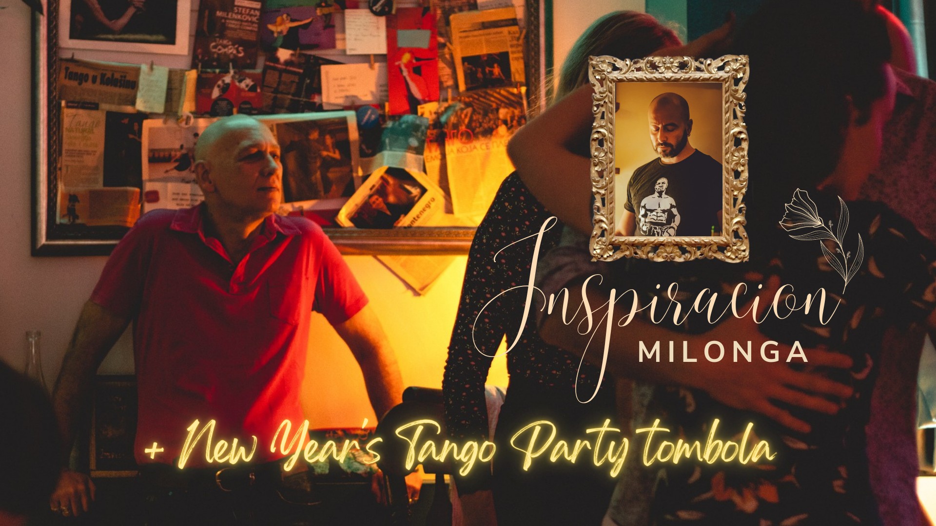 Milonga Inspiracion sa tombolom za New Year's Tango Party - DJ Francesco