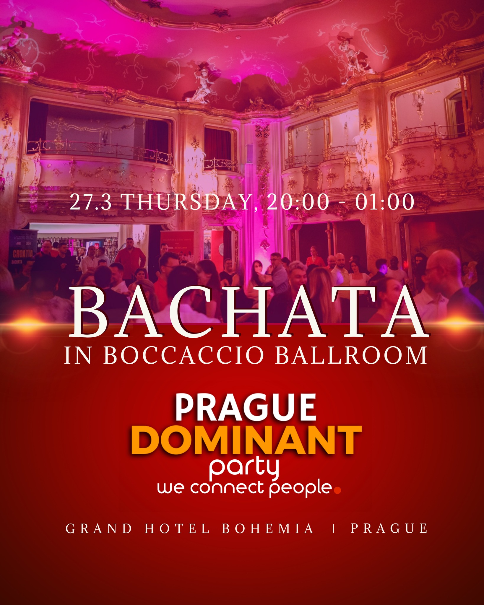 Dominant party: Bachata in Boccaccio Ballroom
