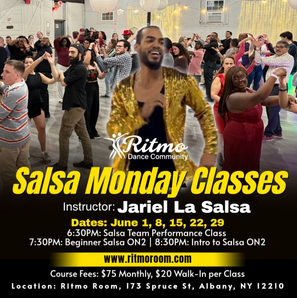 Salsa Monday Classes - June Cycle Ritmo Room Albany