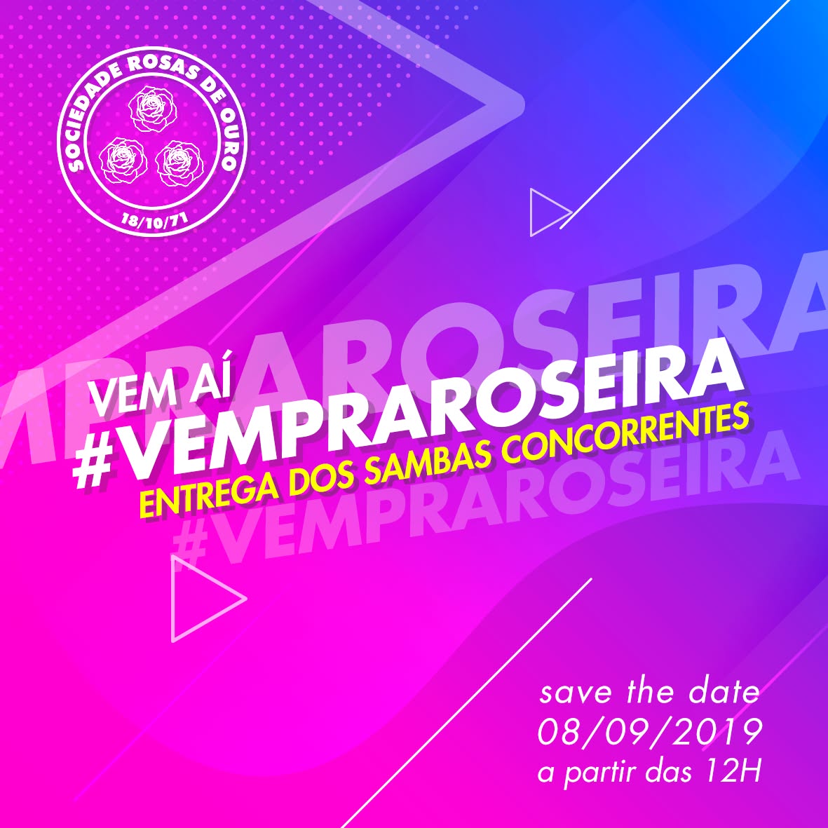 Vem Pra Roseira - Entrega dos Sambas 2020