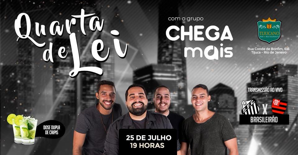 Quarta de Lei Santos x Flamengo - Tijucano Bar - 25 07