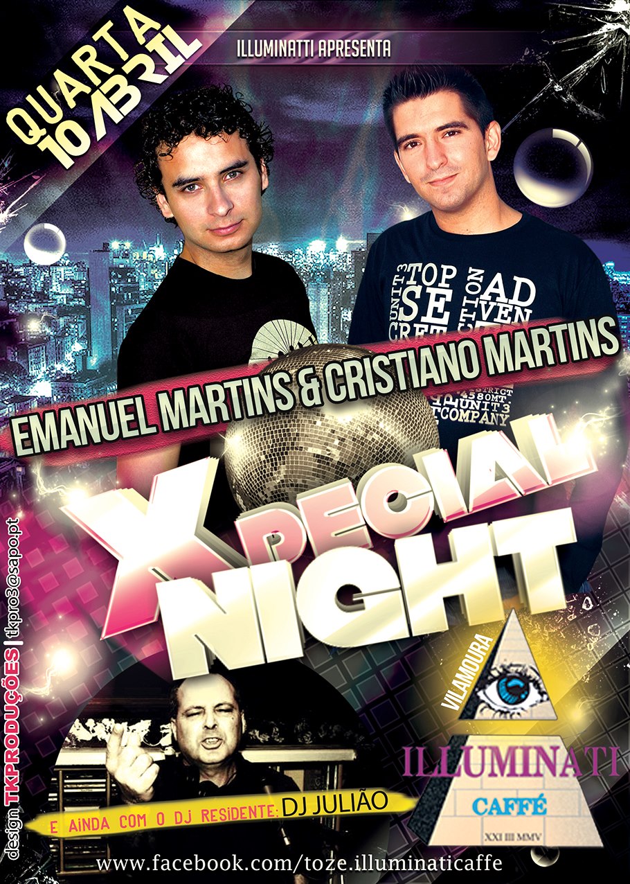 Xpecial Night -- ILLUMINATI Caffé -- Quarta 10 ABR
