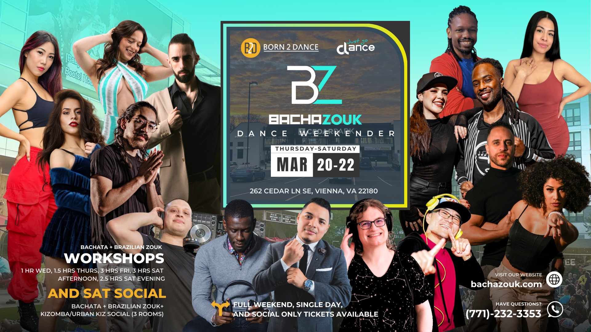 BachaZouk Weekender: March 2025 Edition in Vienna, VA, USA