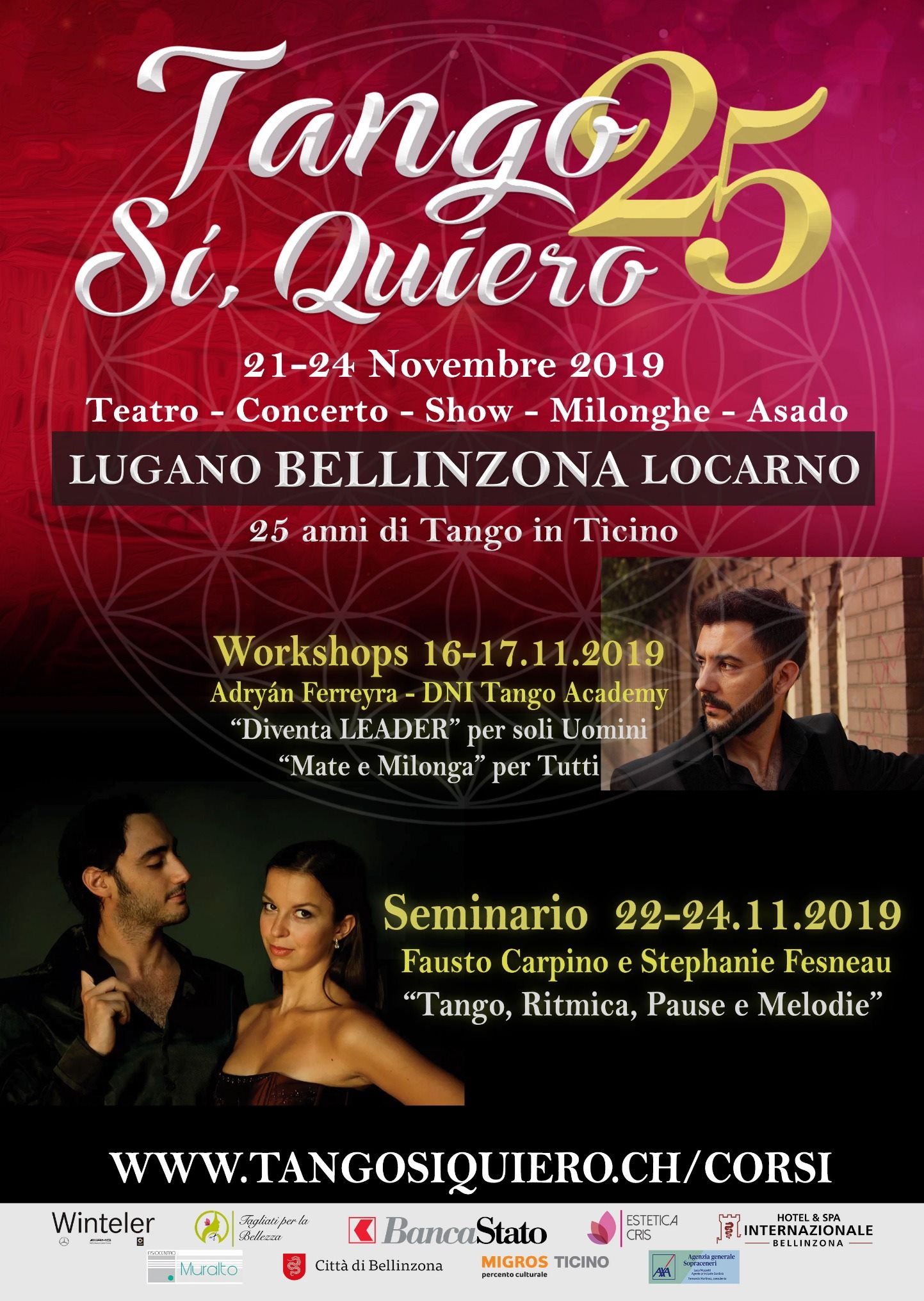 Workshop per uomini: Diventa L E A D E R, con Adrian Ferreyra