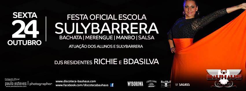 ♫★♫ 24 OUT. FESTA OFICIAL ESCOLA SULYBARRERA ♫★♫