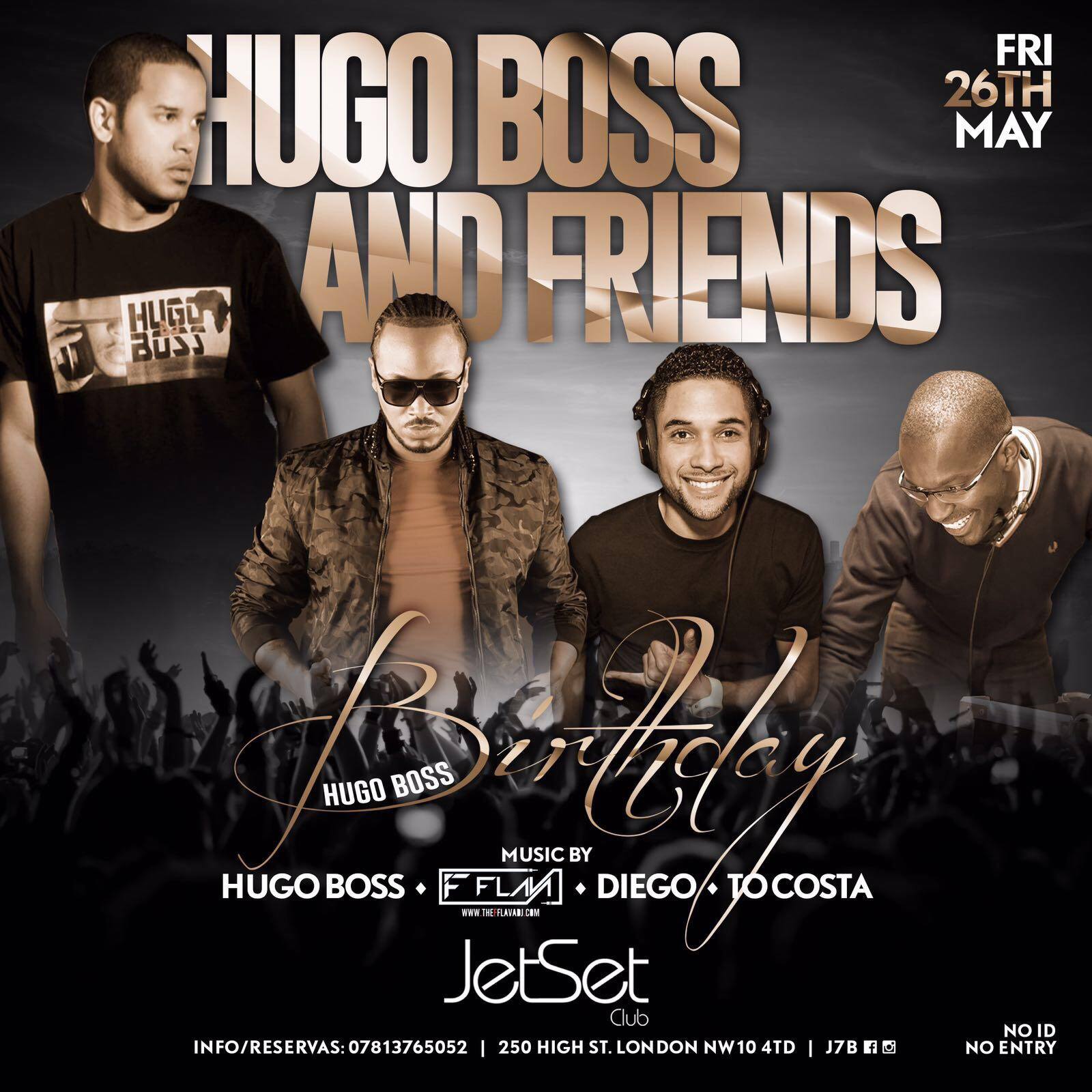 Hugo Boss Birthday Party