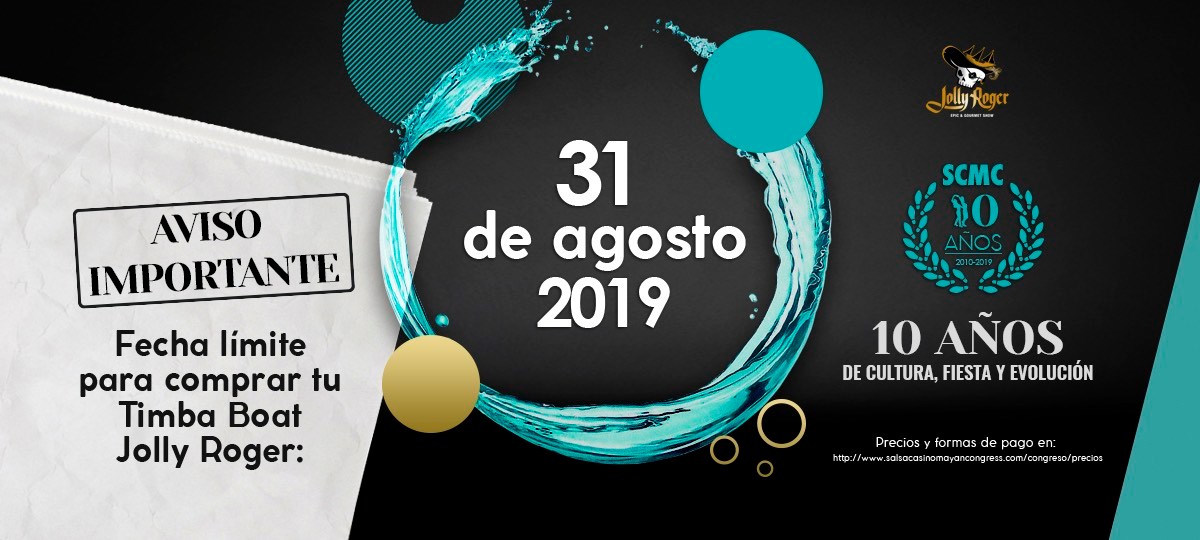 Timba Boat 2019 Jolly Roger La Celebración Pirata