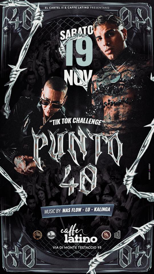 EL CARTEL & CAFFE LATINO PRESENTANO PUNTO 40
