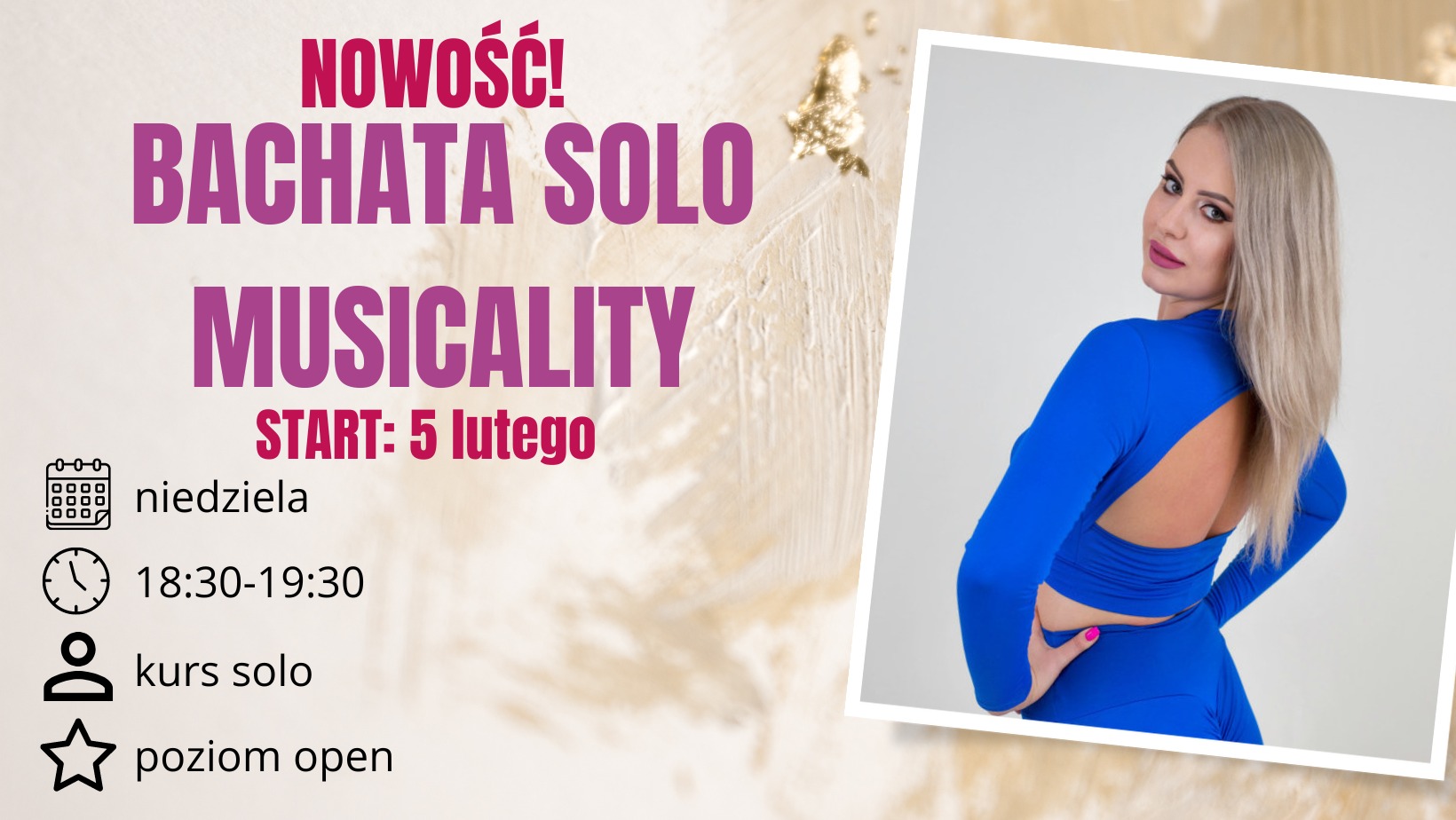 NOWOŚĆ! Bachata Solo Musicality w DanceMe