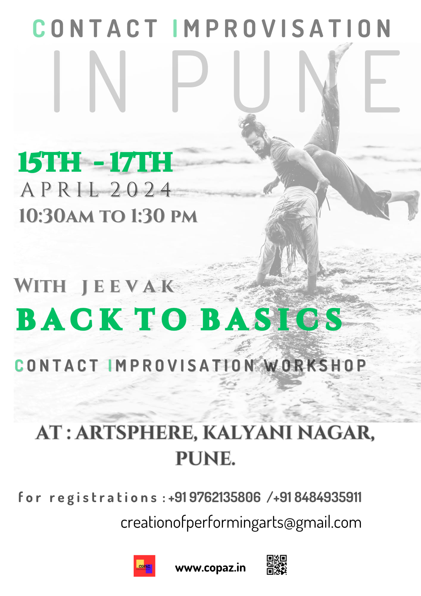 Back to Basics (Contact Improvisation Workshop) in Pune
