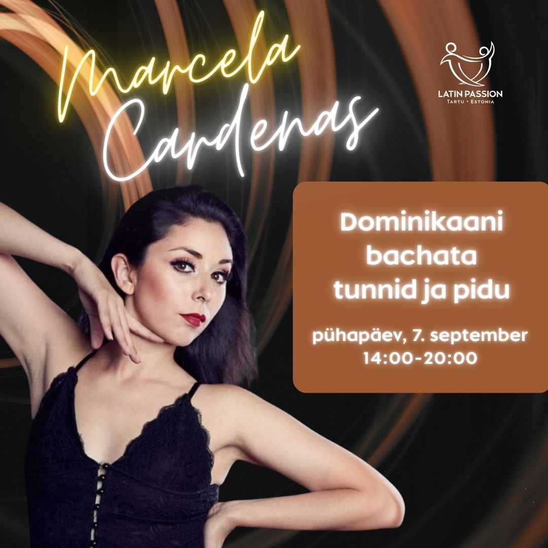 Dominikaani bachata tunnid ja pidu 🇩🇴 Marcela Cardenas