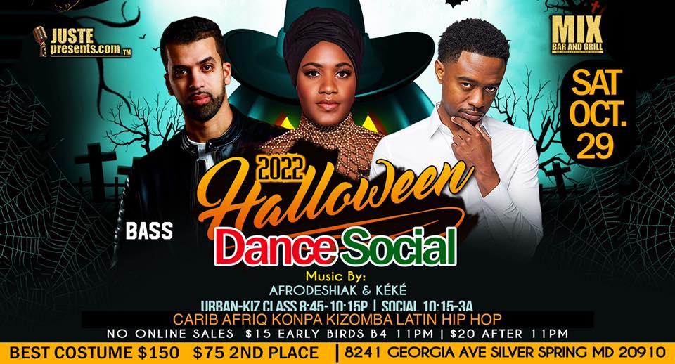 HALLOWEEN DANCE SOCIAL 2022::BASS, KΓKΓ & AFRODESHIAK