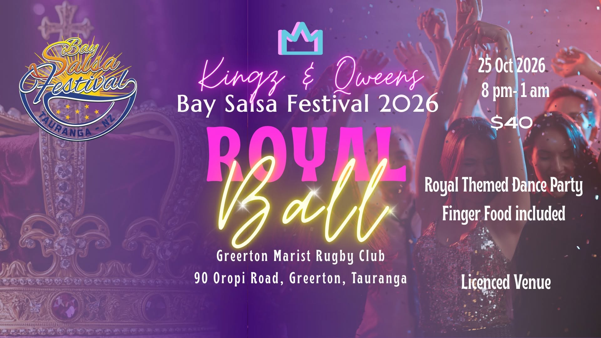 👑 Kingz & Qweens: Royal Ball Bay Salsa Festival 2026 👑