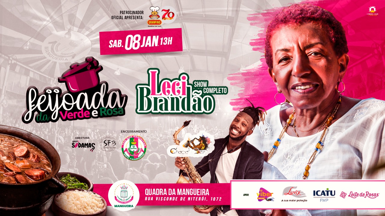 Feijoada Verde e Rosa com Leci Brandão