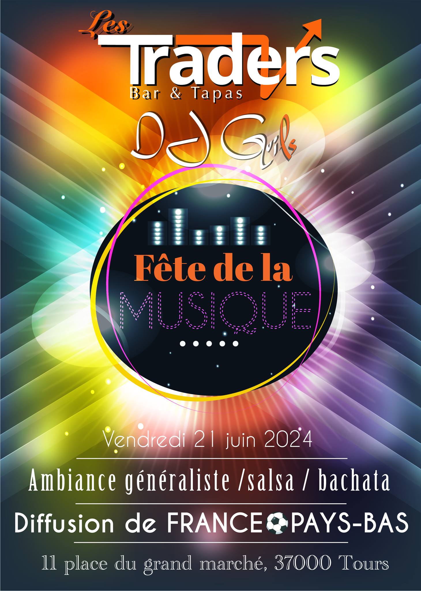 Fête de la musique au bar Les Traders