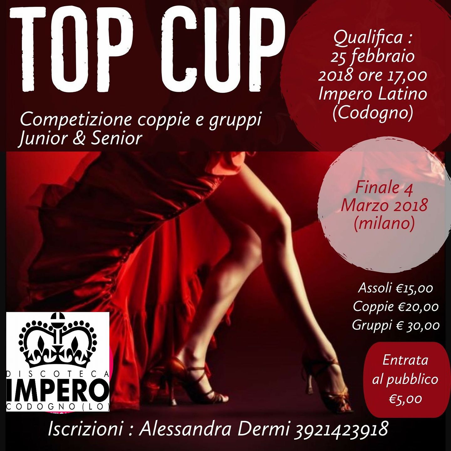 TOP CUP BACHATA - Tappa Impero