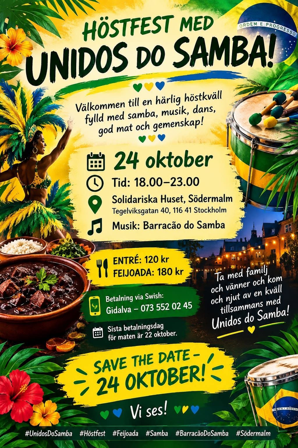 Höstfest med Unidos do Samba
