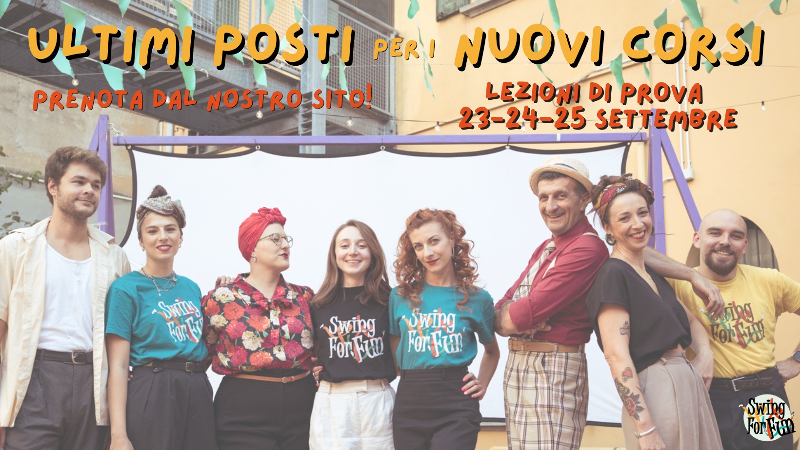 Ultimi posti per i nuovi corsi Swing For Fun!