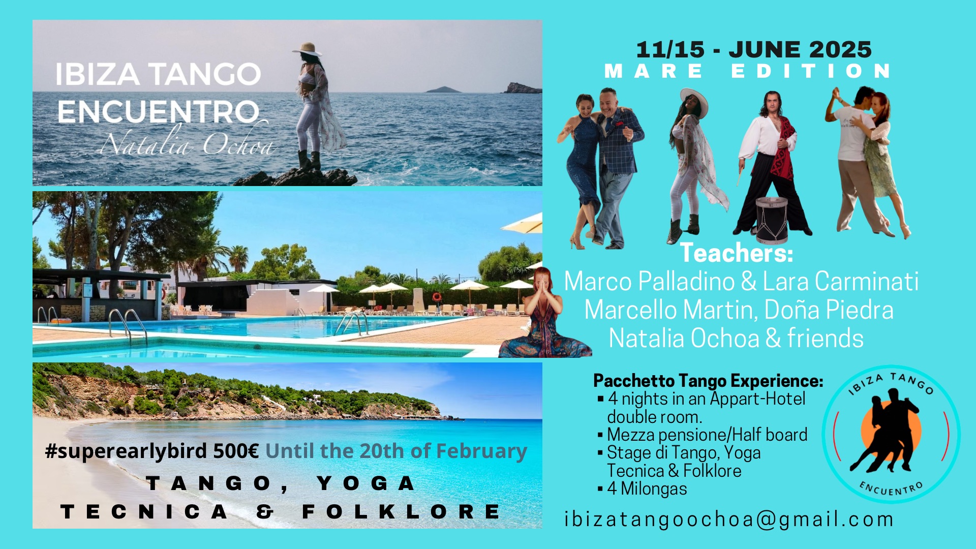 IBIZA TANGO ENCUENTRO 4 🌊 MARE EDITION 11-15 JUNE 2025