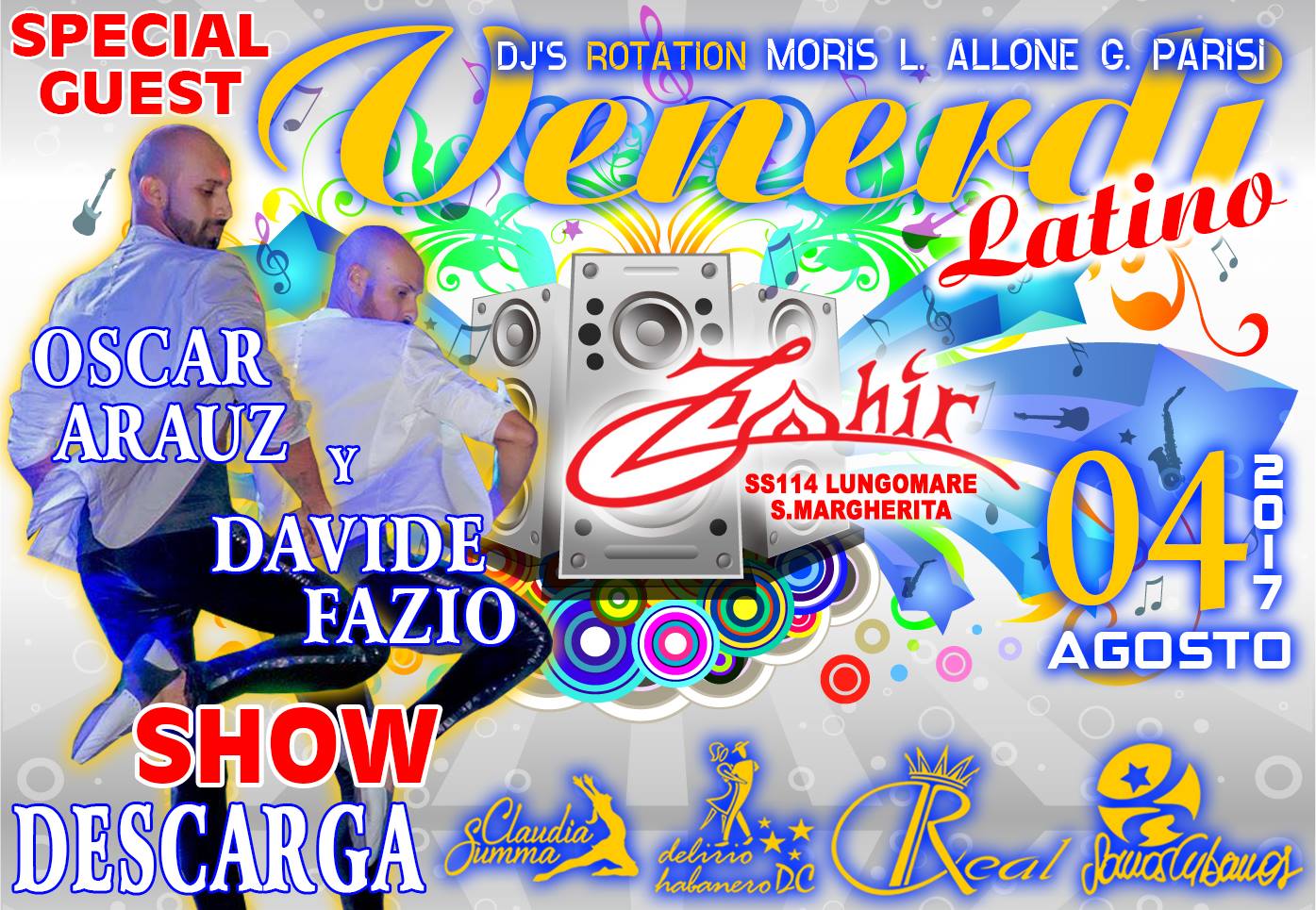 ♫♪ IL Venerdi' Latino Messinese in SALSA SABOR ♫♪ Zahir