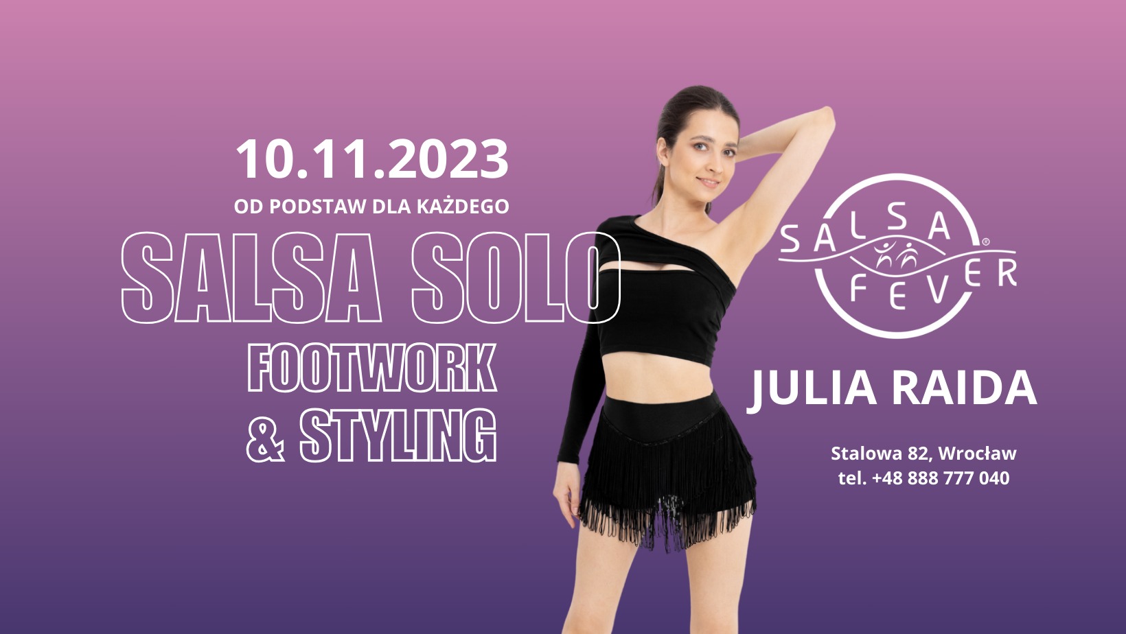 Salsa Solo New York style on2 - zajęcia od podstaw z Julią