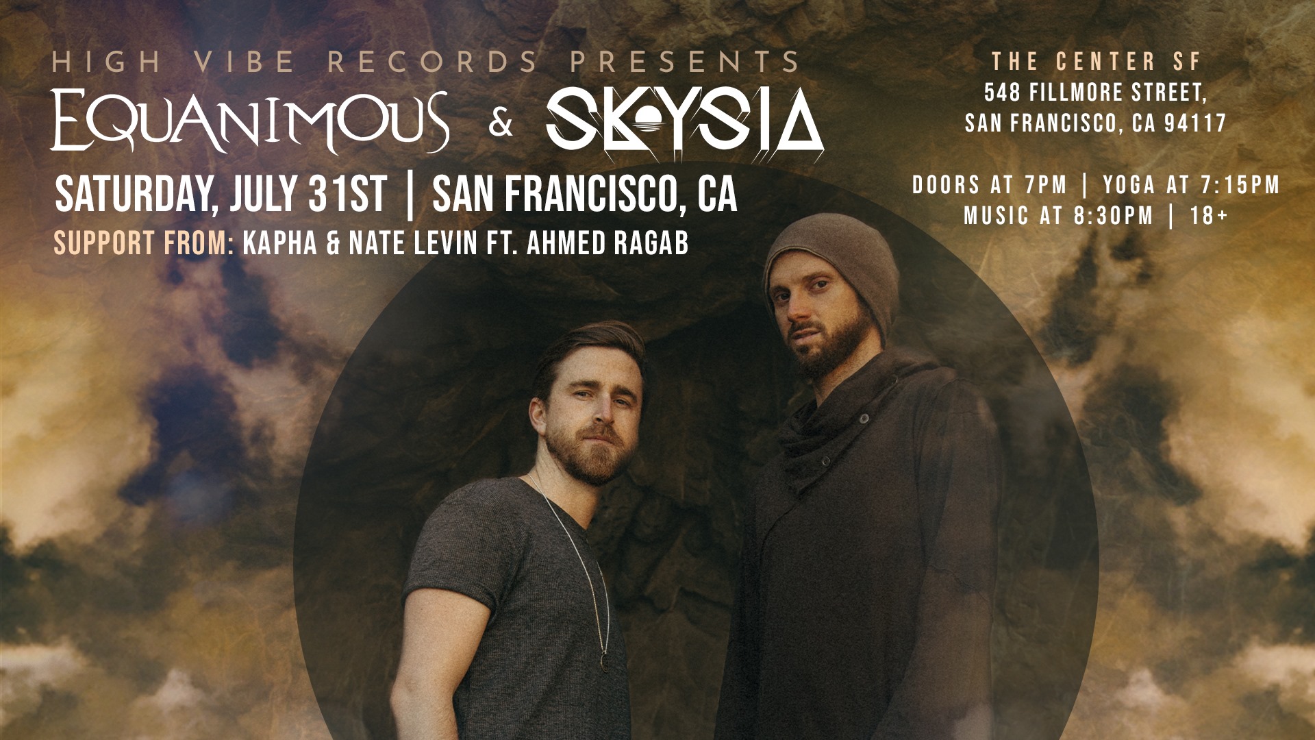 High Vibe Tour ft. Equanimous & Skysia in San Francisco