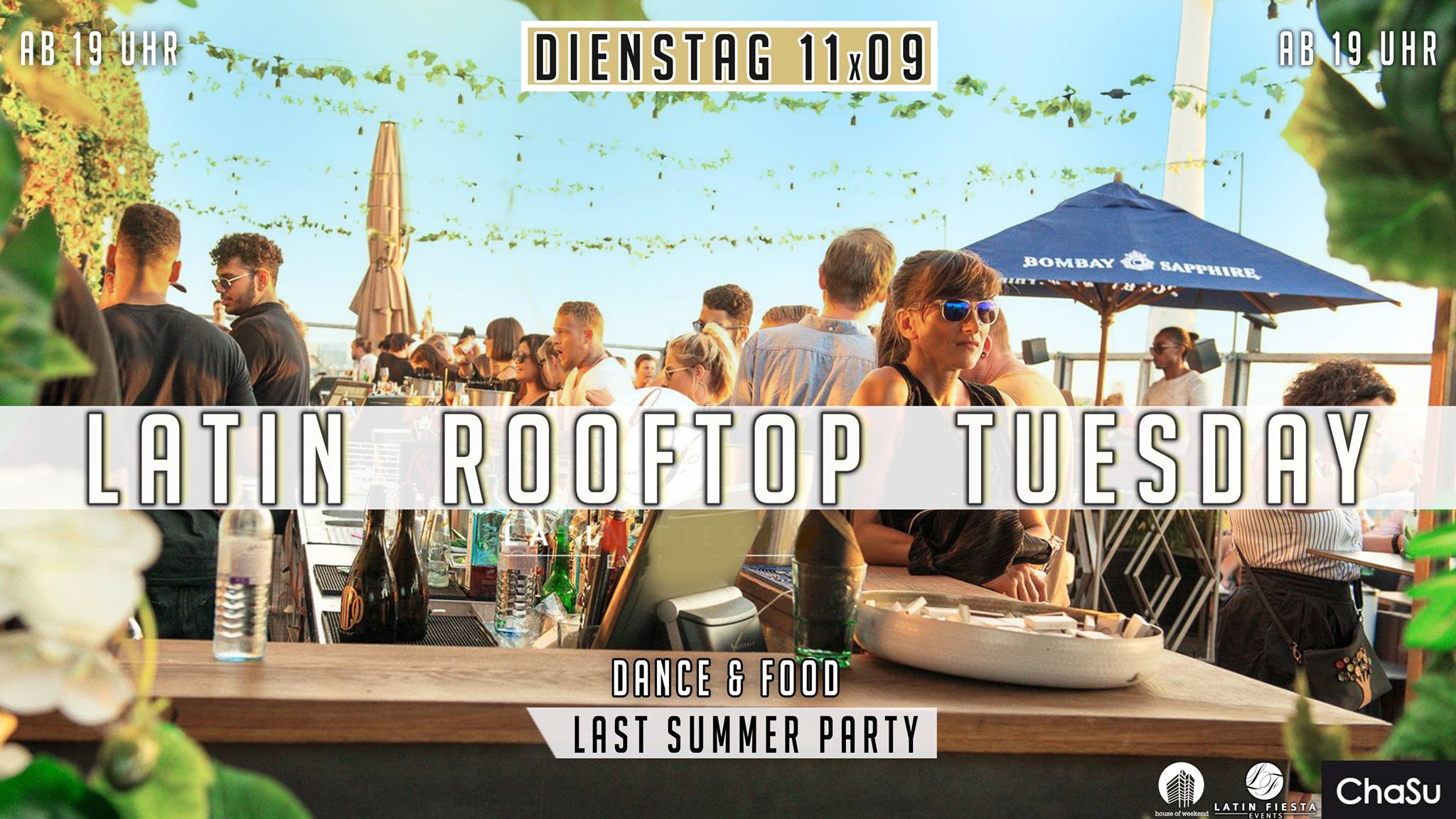 Latin Rooftop Tuesday - Food & Dance (Closing-Party)