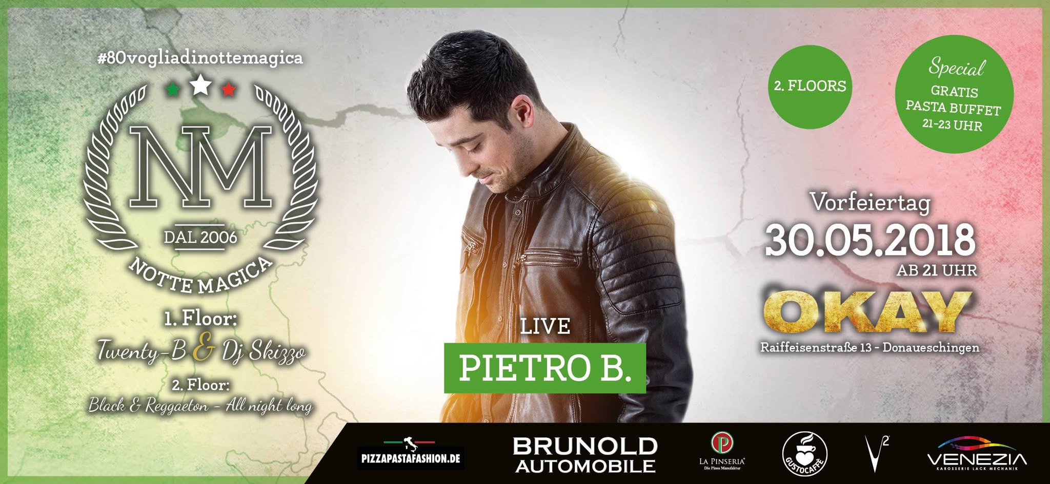 Notte Magica #ClubTour2K18 *Pietro B* LIVE