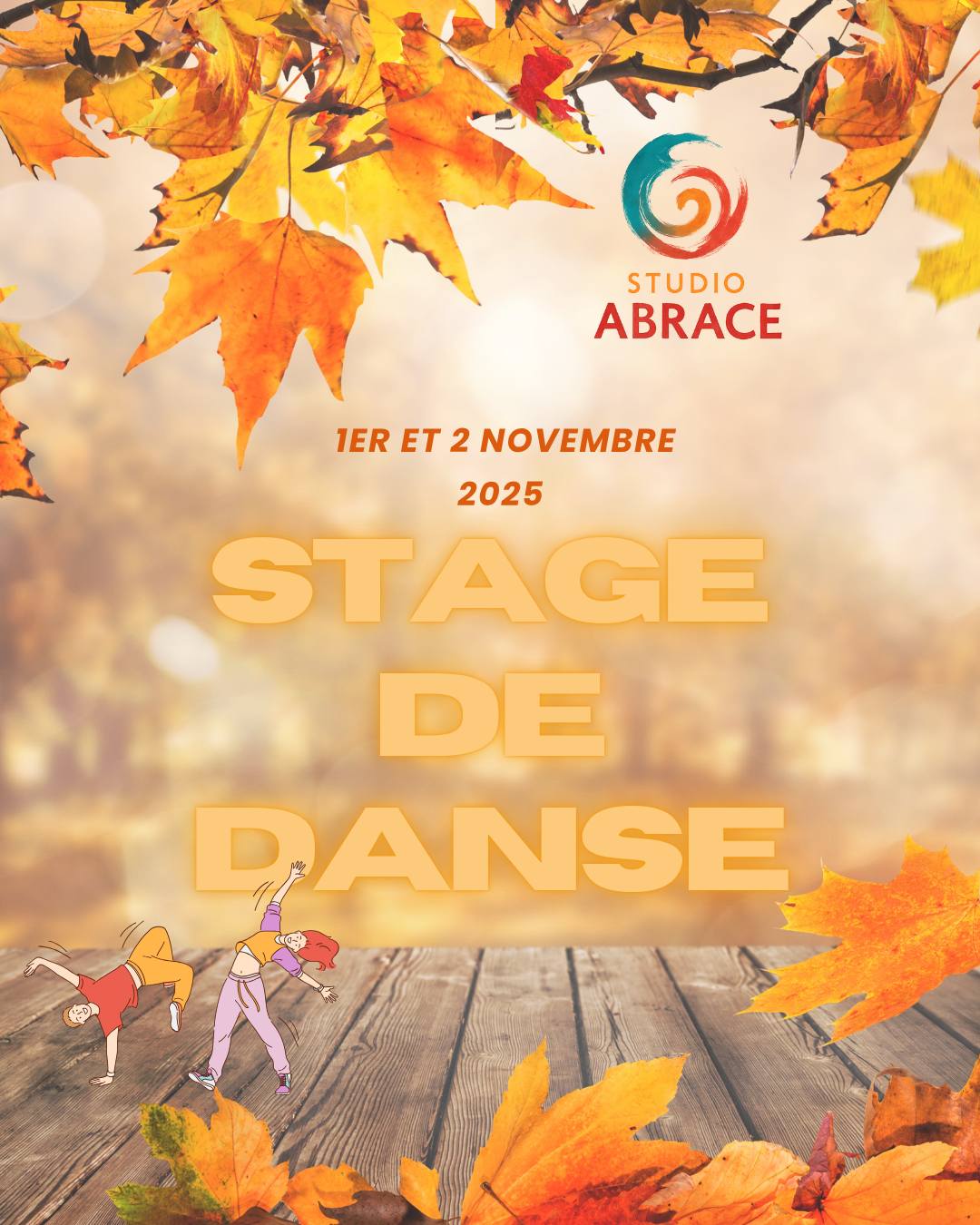 Stage de danse automne