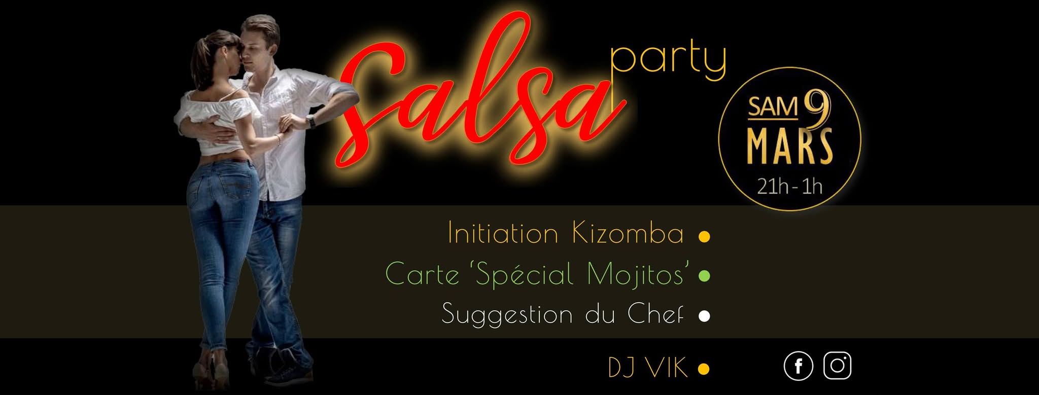 Soirée SBK Initiation Kizomba & Soirée Cocktails, Bar À Mojito