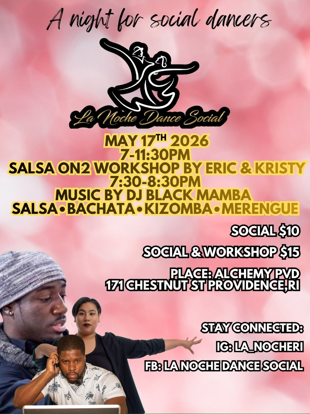 La Noche Dance Social " A Night For Social Dancers: