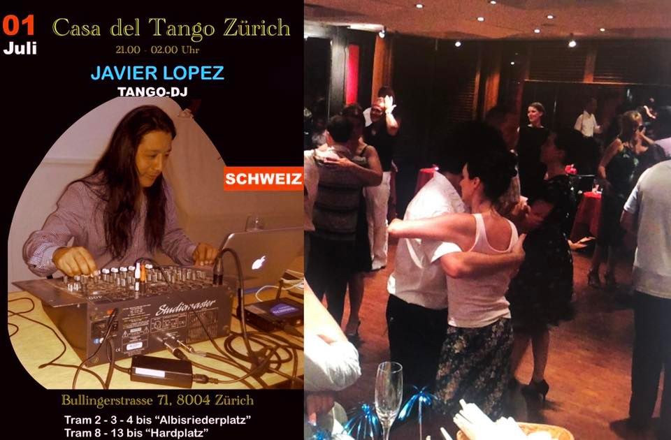 Milonga del Viernes! DJ Javier Lopez de Argentina!