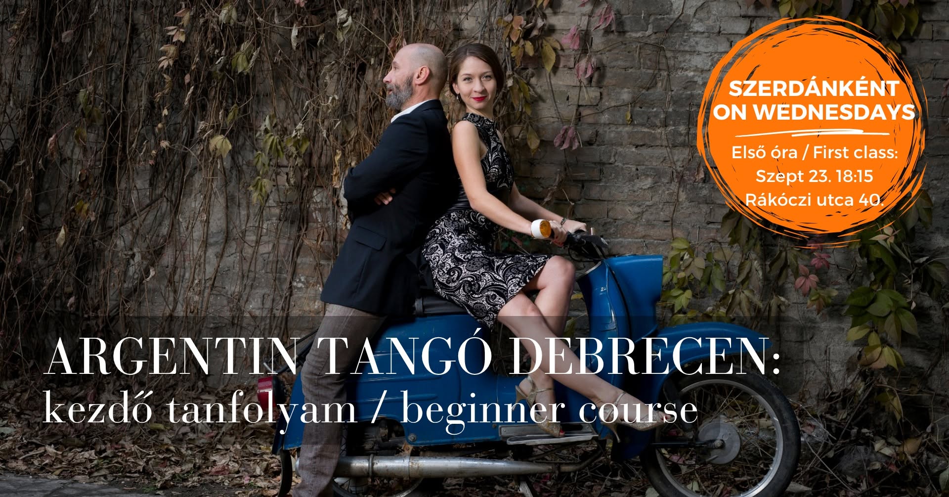 Argentin Tangó Debrecen: kezdő tanfolyam beginner course