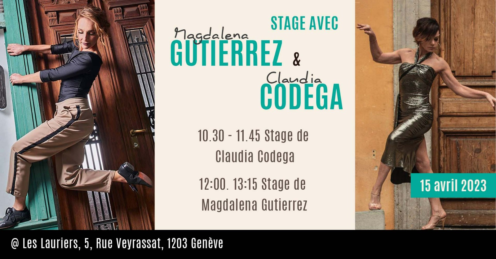 Magdalena Gutierrez & Claudia Codega De la technique à la danse