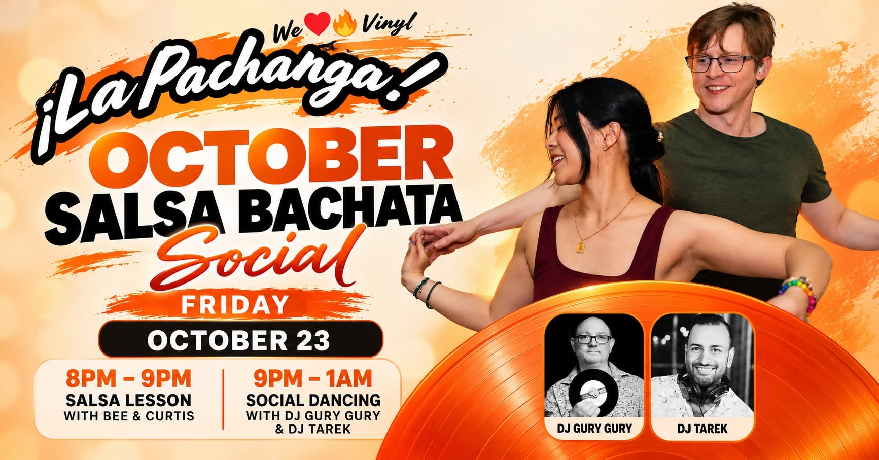 📆La Pachanga: October Edition Salsa and Bachata Social.