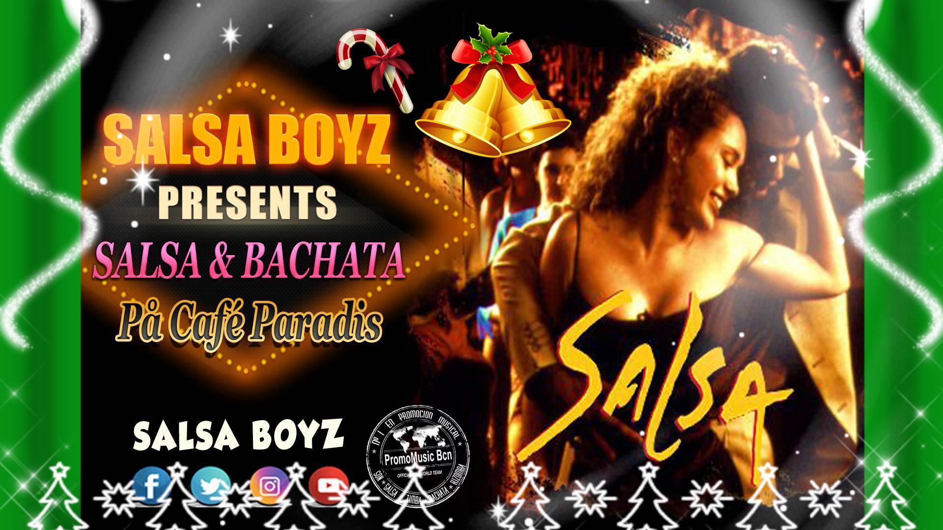 X-Mas Salsa&Show på Cafe Paradis (Presented by Salsa Boyz)