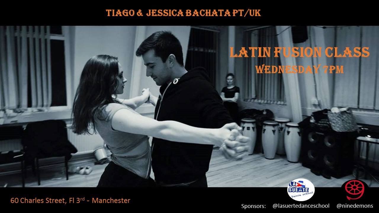 Tiago & Jessica Bachata: Latin Fusion Class