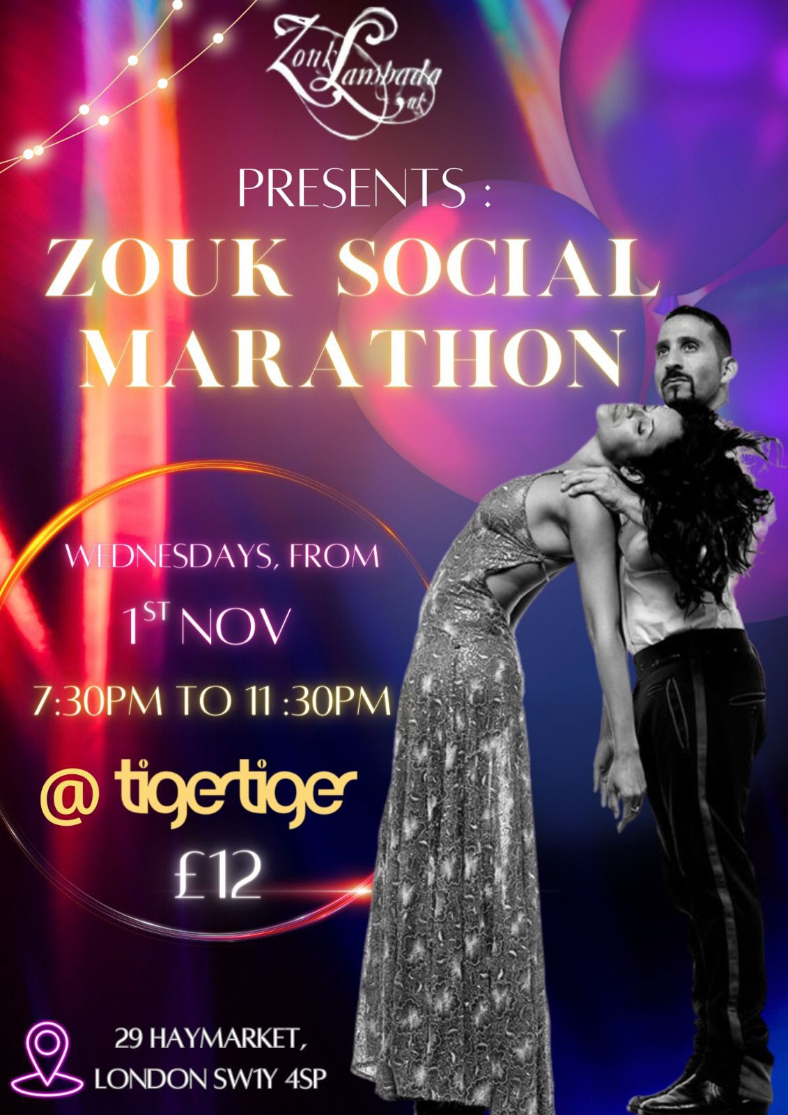 Zouk Lambada Zouk Social Marathon