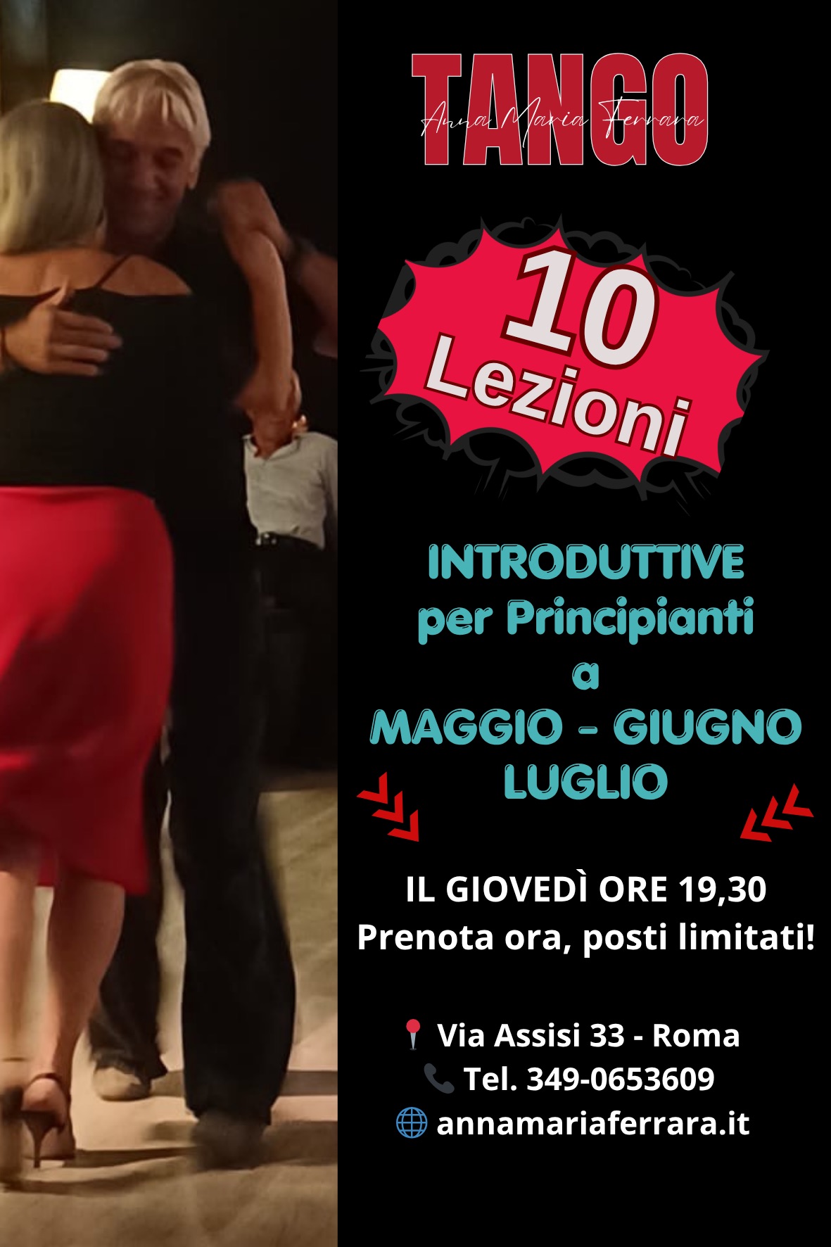 Tango Principianti 10 lezioni introduttive