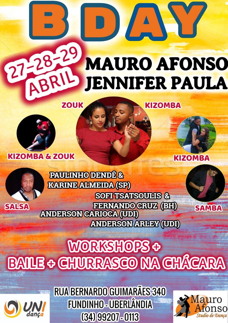Aniversário Prof. Mauro Afonso & Jennifer Paula