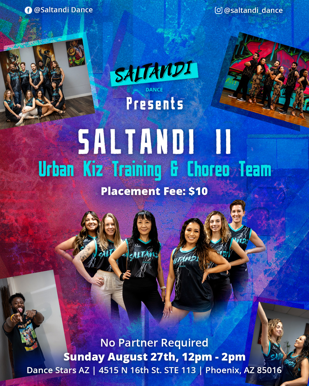 Saltandi II - Auditions