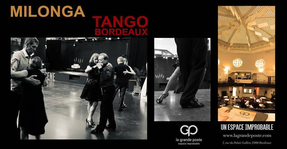 Milonga La Grande Poste Tango Bordeaux