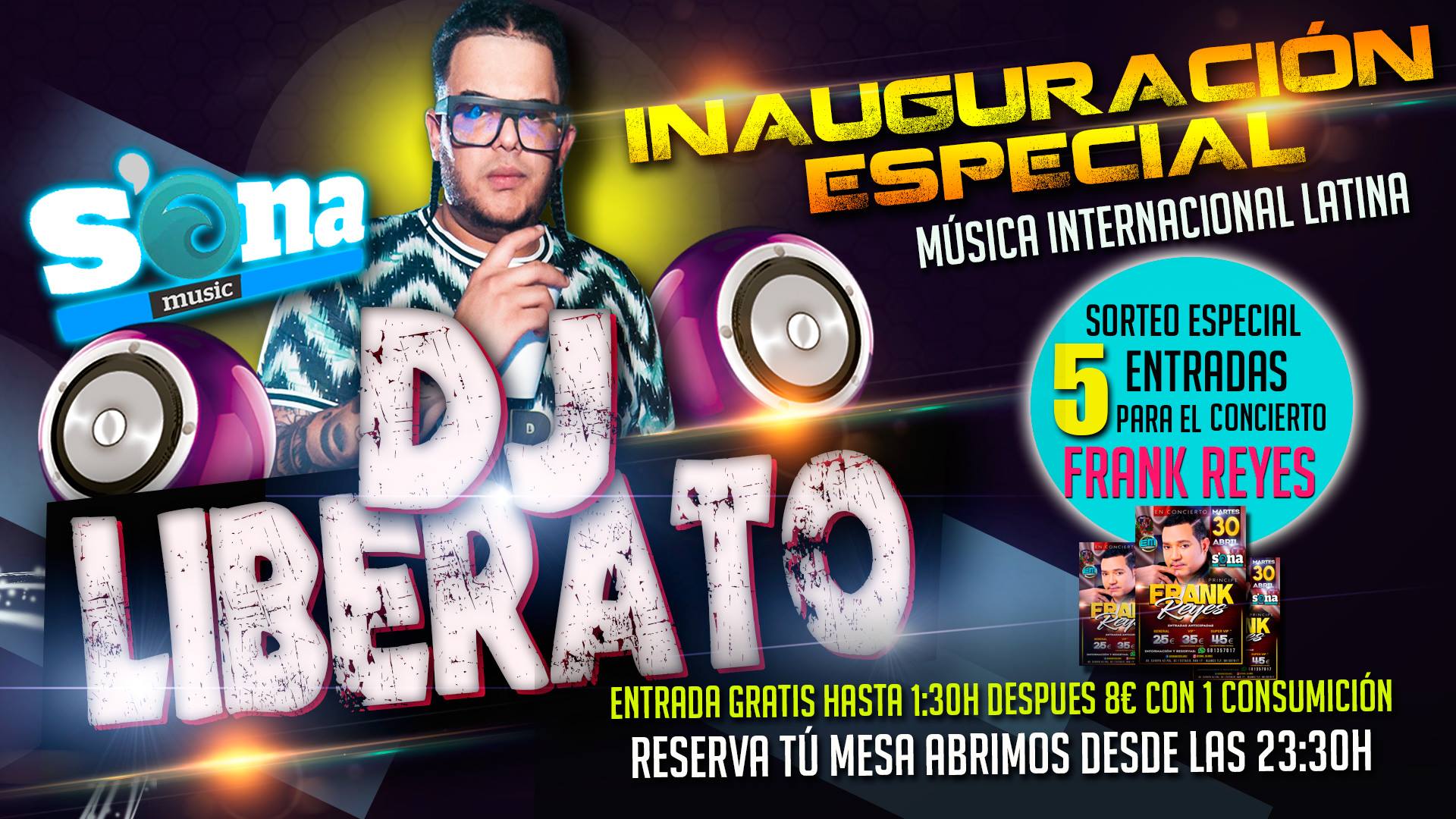 Dj Liberato Inauguración Sábados Latinos