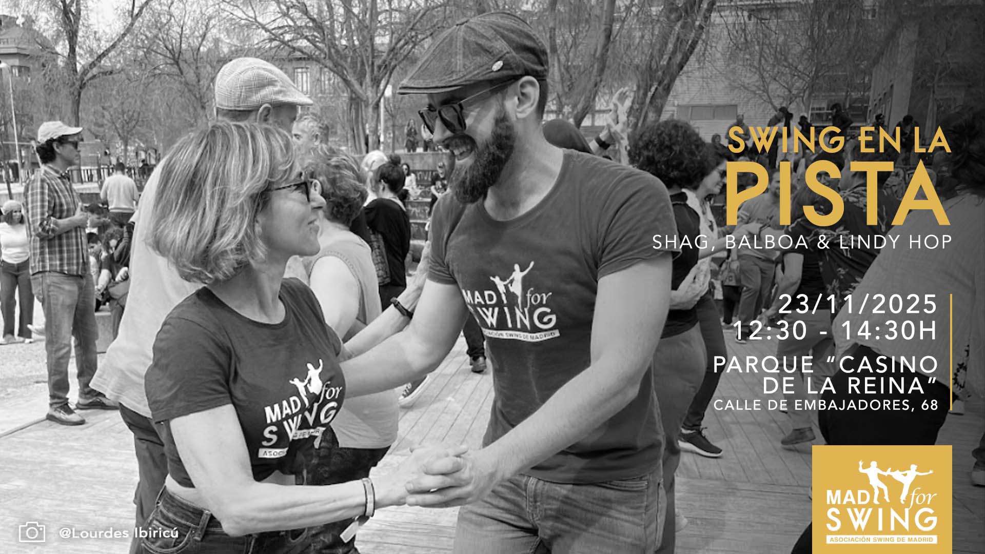 Swing en la Pista. Sesión Balboa, Shag y Lindy hop.