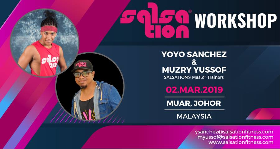 Salsation®WS with Yoyo and Muzry in Muar, Johor Malaysia