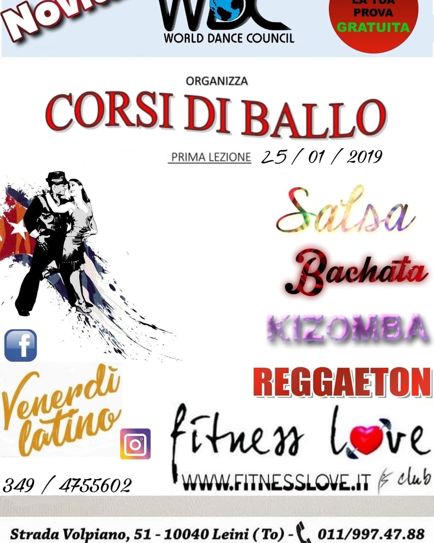 INAUGURAZIONE BALLI CARAIBICI LEINI " PALESTRA FITNESS LOVE"
