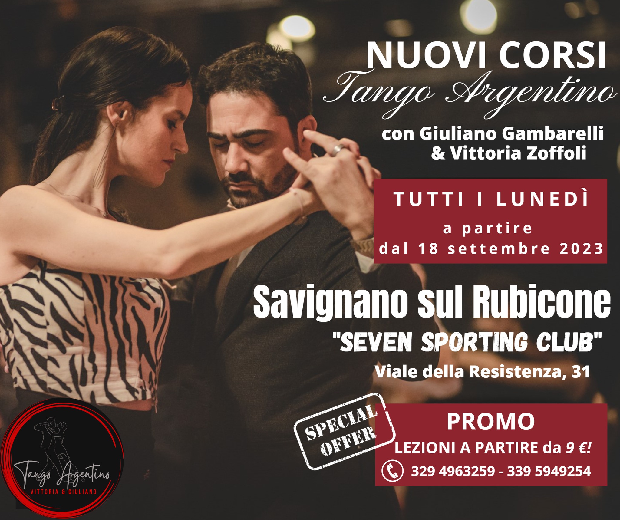 OPEN DAY - CORSI DI TANGO A SAVIGNANO SUL RUBICONE